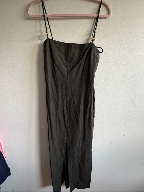 Zara Pants - Women’s ivy Spaghetti-Strap linen dress